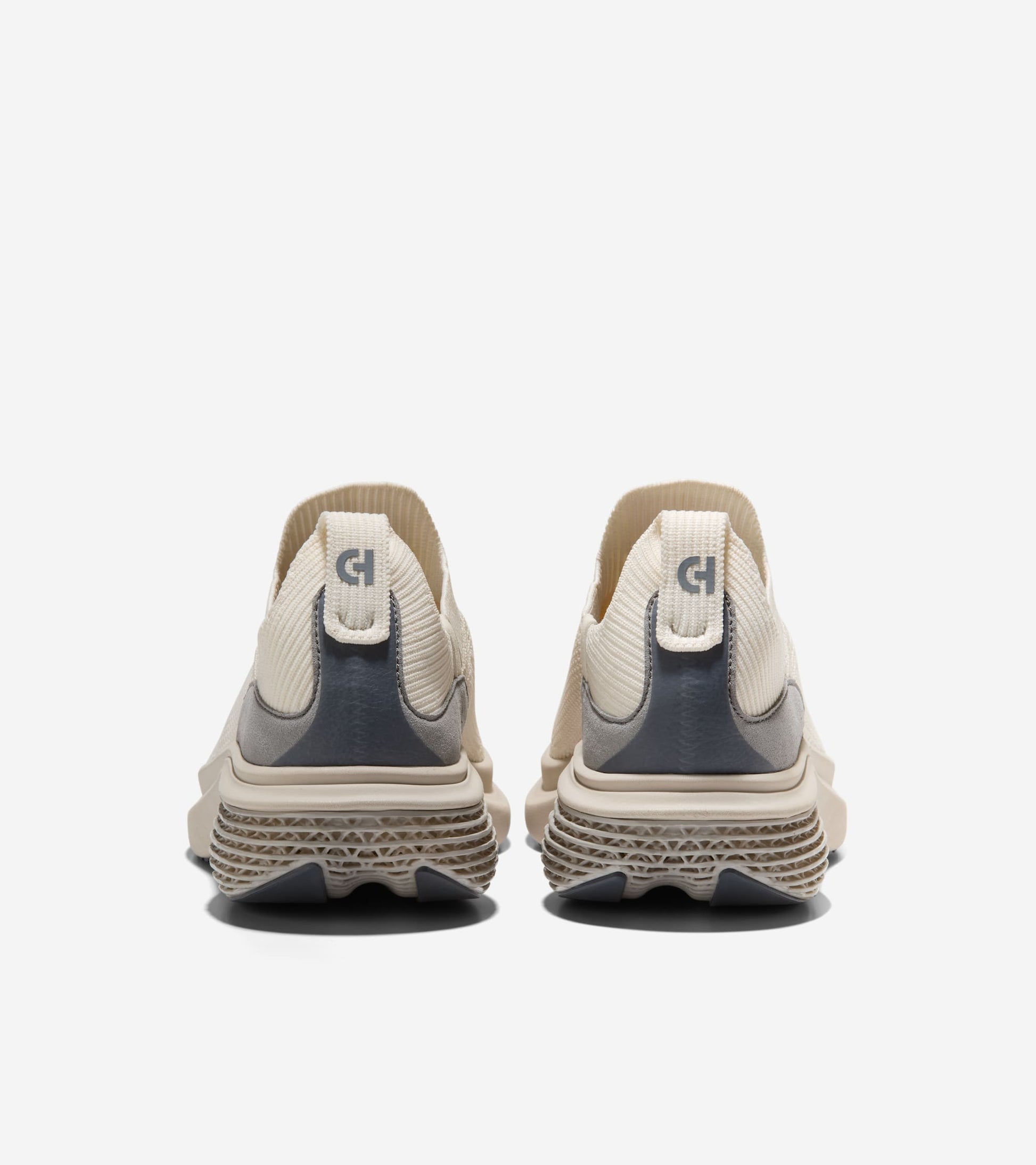 Men's ØriginalGrand SkyWeave™ Everarc Running Sneakers-Ivory-Tradewinds-Pumice Stone