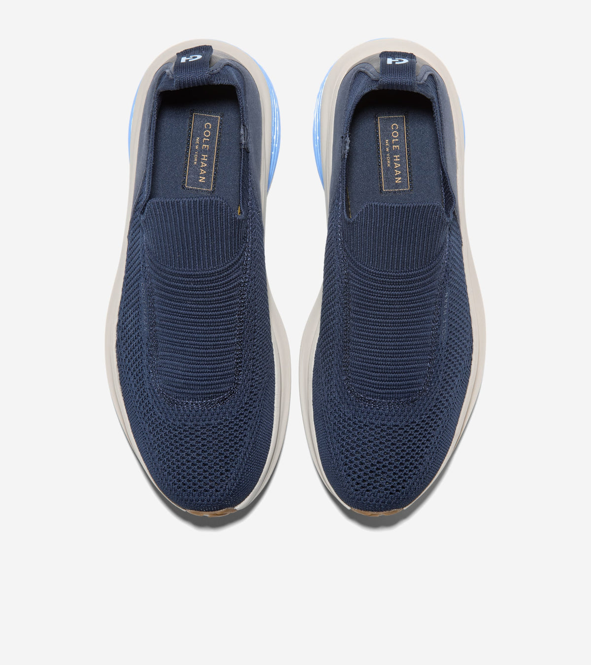 Men's ØriginalGrand SkyWeave™ Everarc Running Sneakers-Navy Blazer-Vista Blue-Dove
