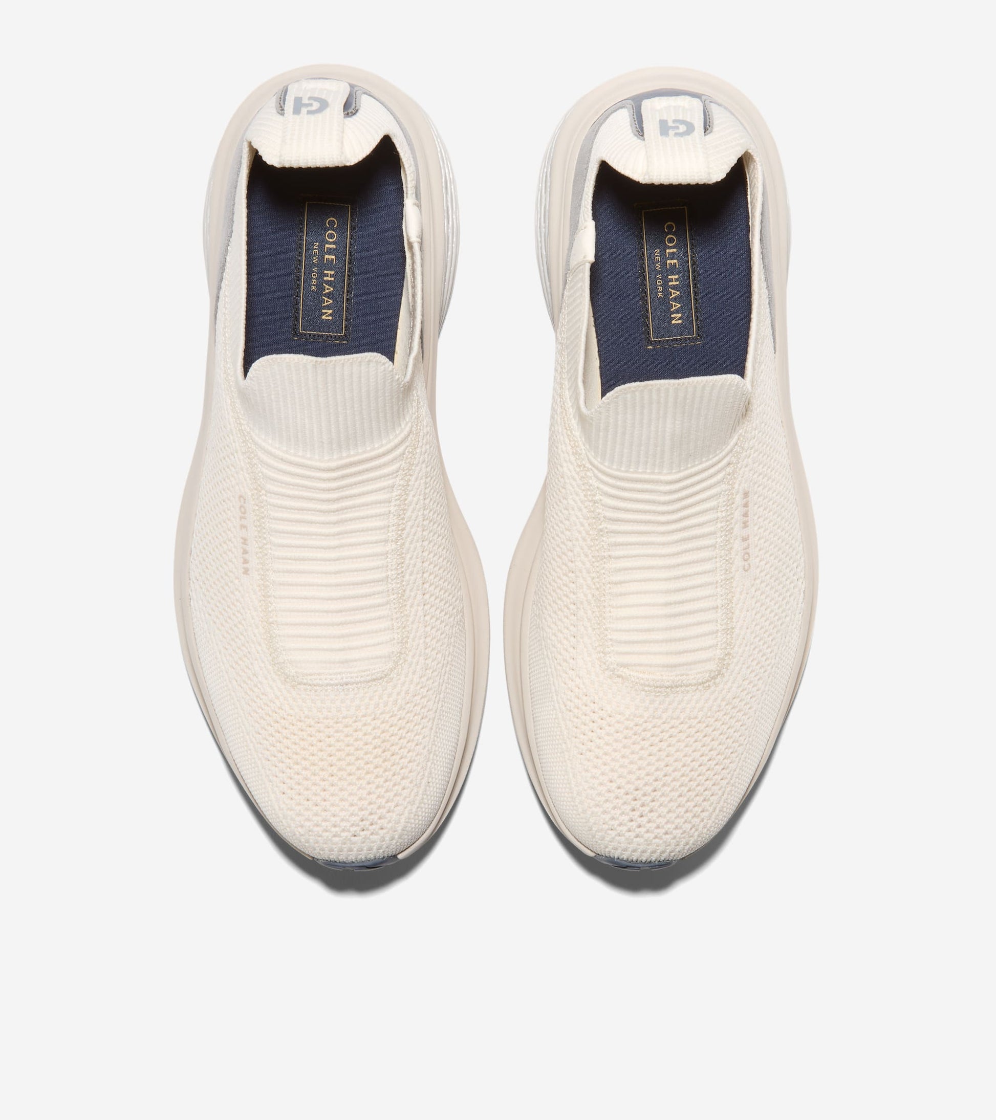 Men's ØriginalGrand SkyWeave™ Everarc Running Sneakers-Ivory-Tradewinds-Pumice Stone