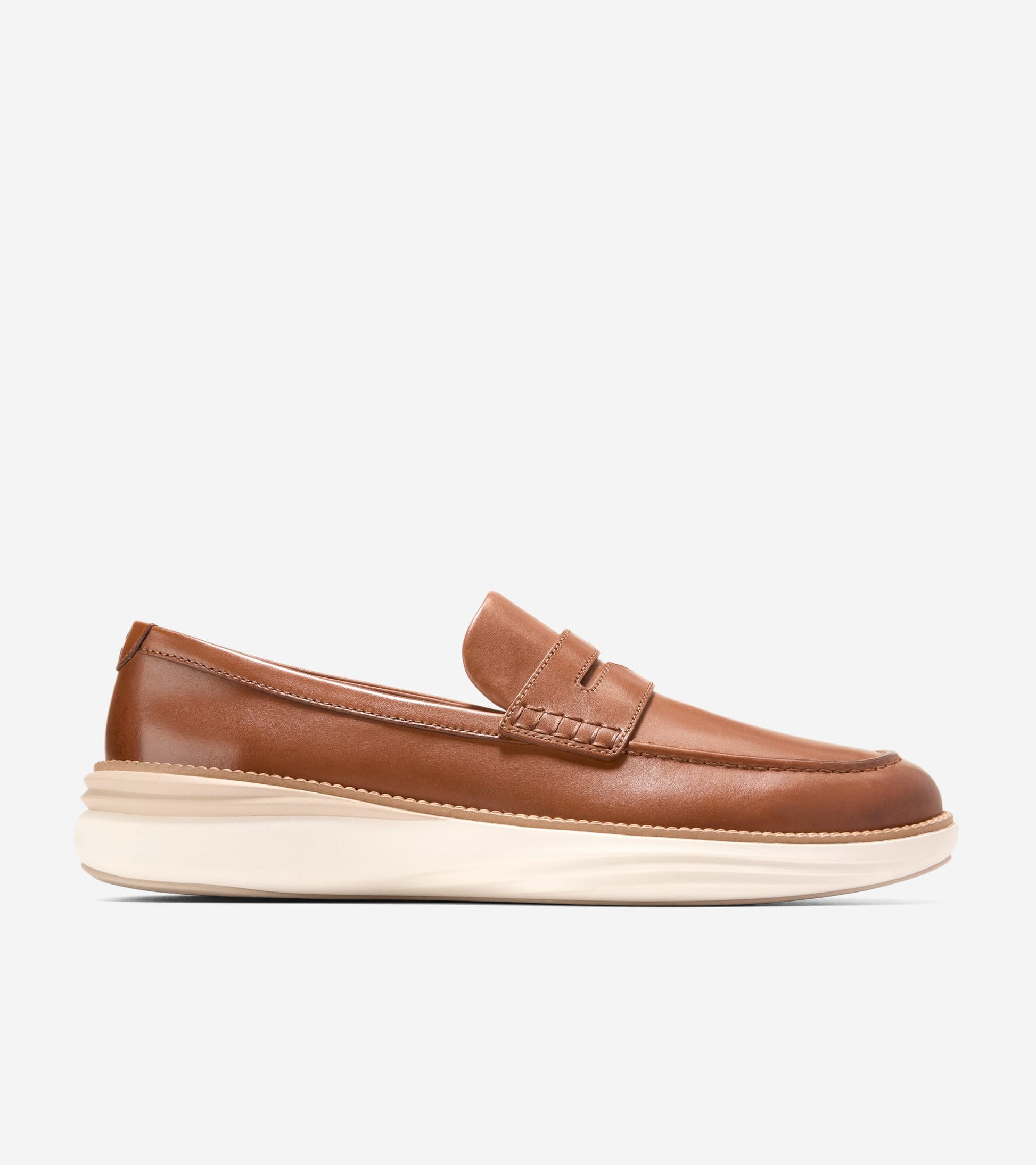 Men's ØriginalGrand Horizon Penny Loafers-British Tan-Natural-Ivory