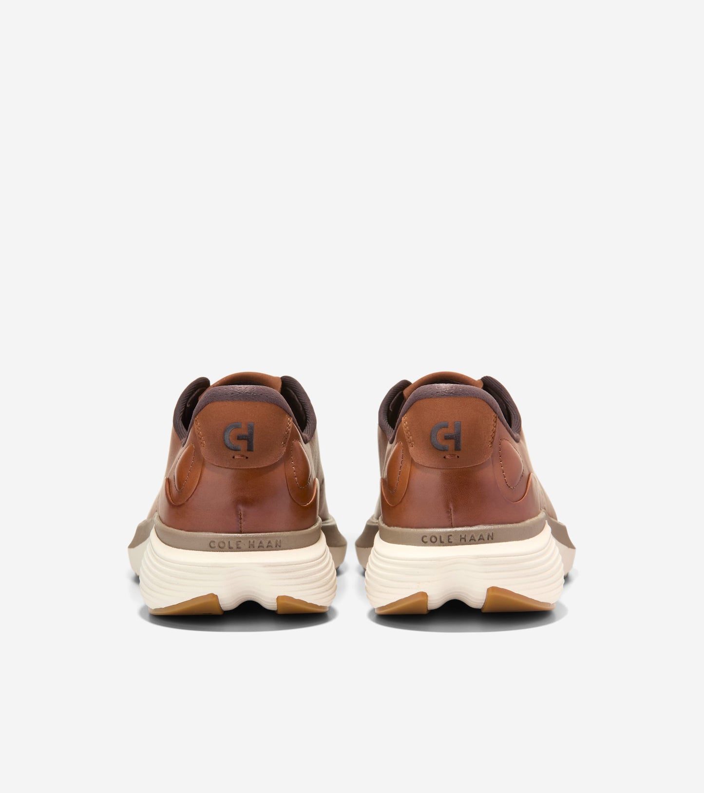 Men's ØriginalGrand Neoarc Quick-On Wingtip Oxfords-British Tan-Irish Coffee-Ivory