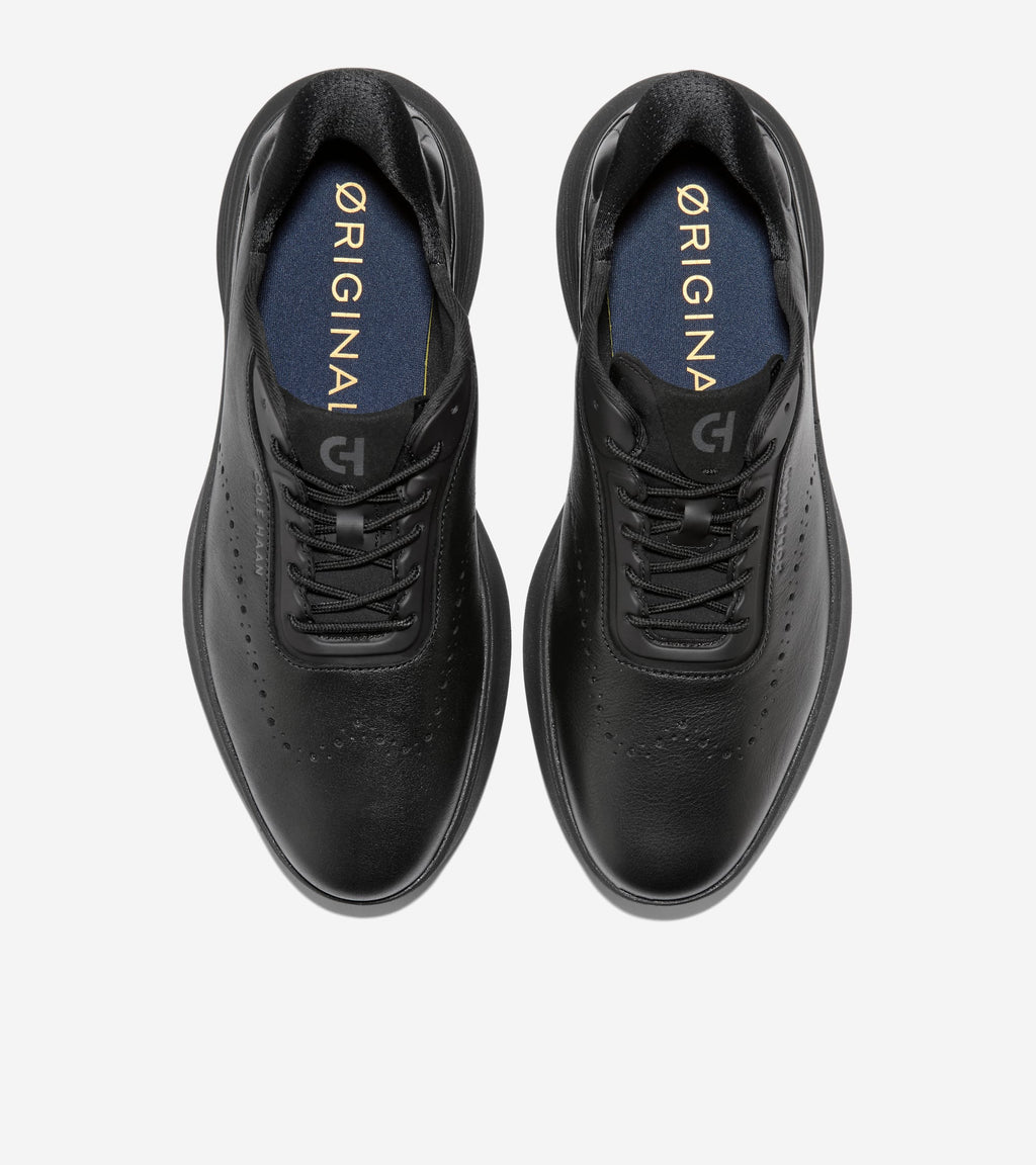 Men's ØriginalGrand Neoarc Quick-On Wingtip Oxfords-Black