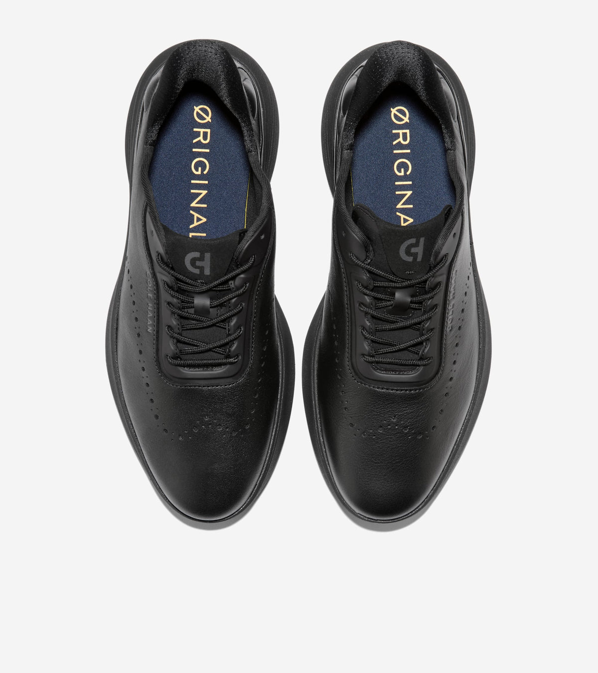 Men's ØriginalGrand Neoarc Quick-On Wingtip Oxfords-Black