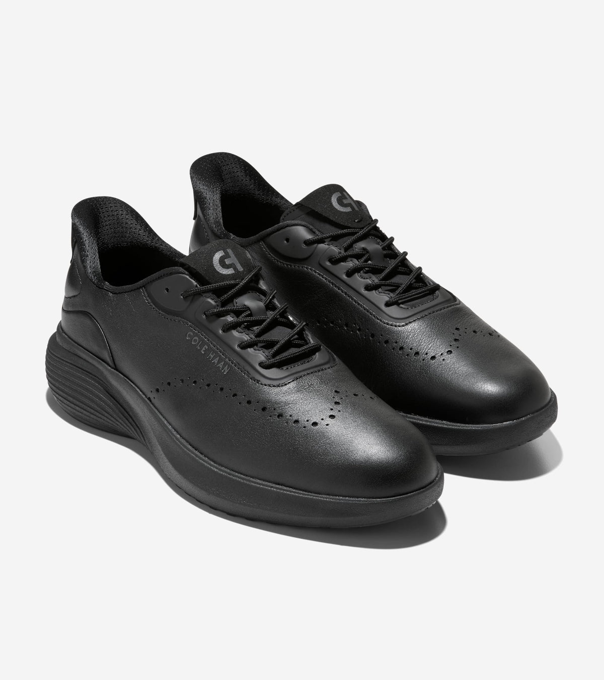 Men's ØriginalGrand Neoarc Quick-On Wingtip Oxfords-Black