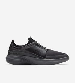 Men's  ØriginalGrand Neoarc Sneaker Oxfords-Black-Gray Pinstripe