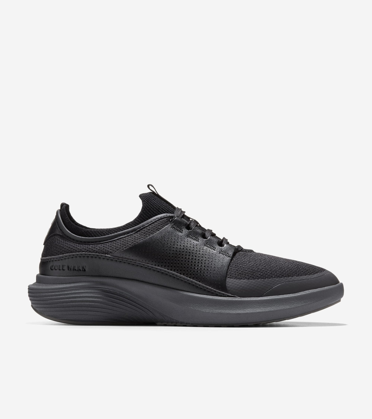 Men's  ØriginalGrand Neoarc Sneaker Oxfords-Black-Gray Pinstripe