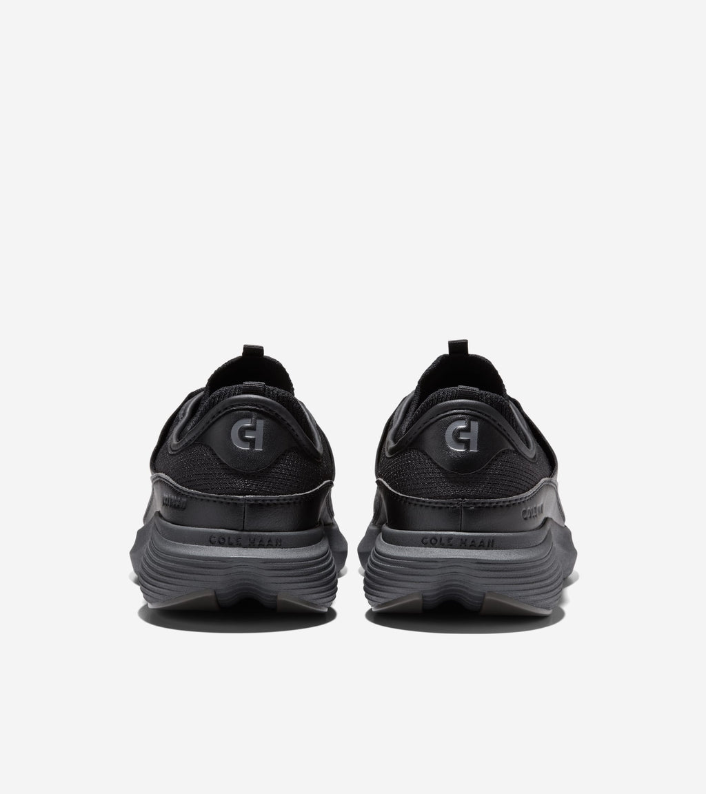 Men's  ØriginalGrand Neoarc Sneaker Oxfords-Black-Gray Pinstripe