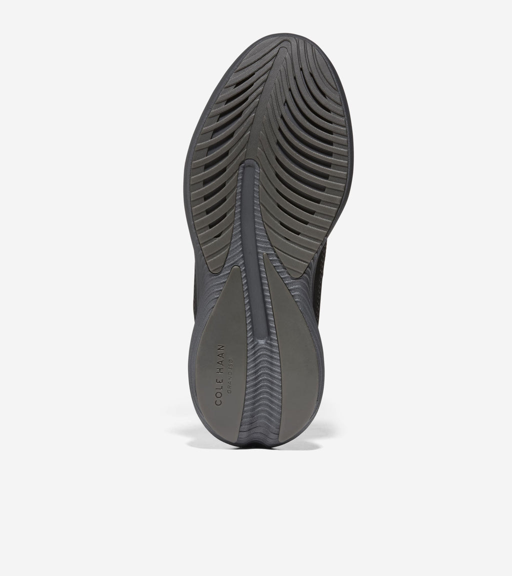Men's  ØriginalGrand Neoarc Sneaker Oxfords-Black-Gray Pinstripe