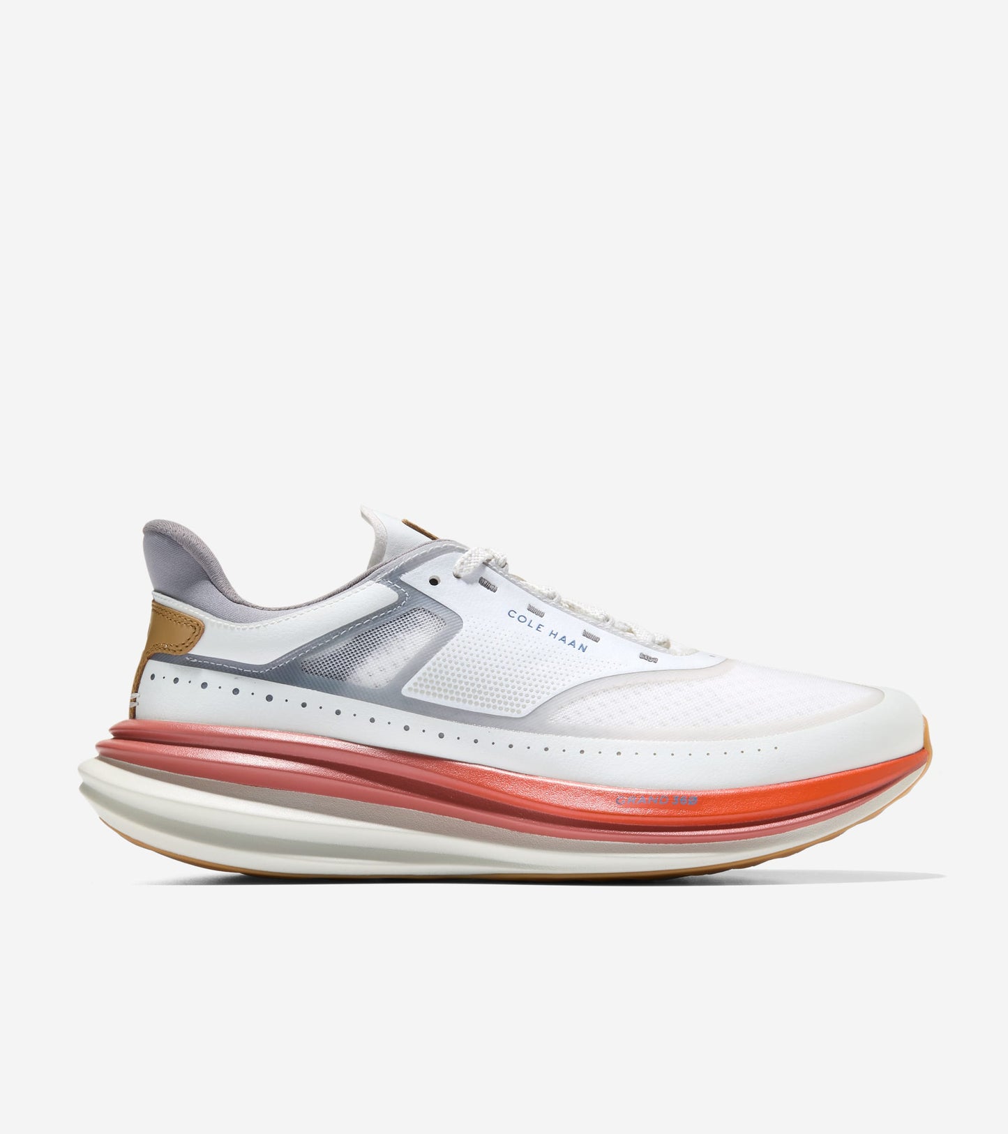 Men's ØriginalGrand Quadstar Running Sneakers-White-Titanium-Silver Birch