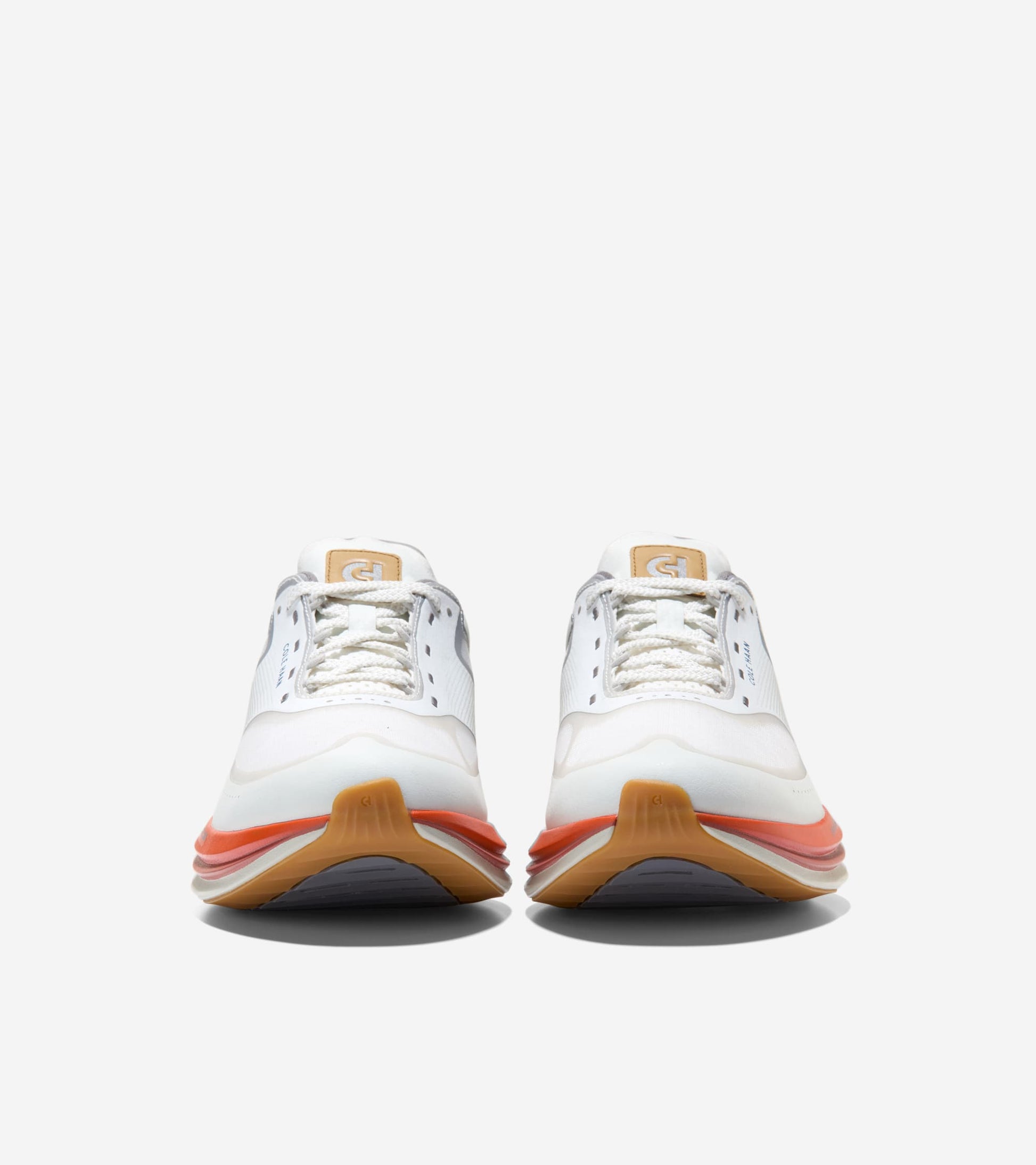 Men's ØriginalGrand Quadstar Running Sneakers-White-Titanium-Silver Birch