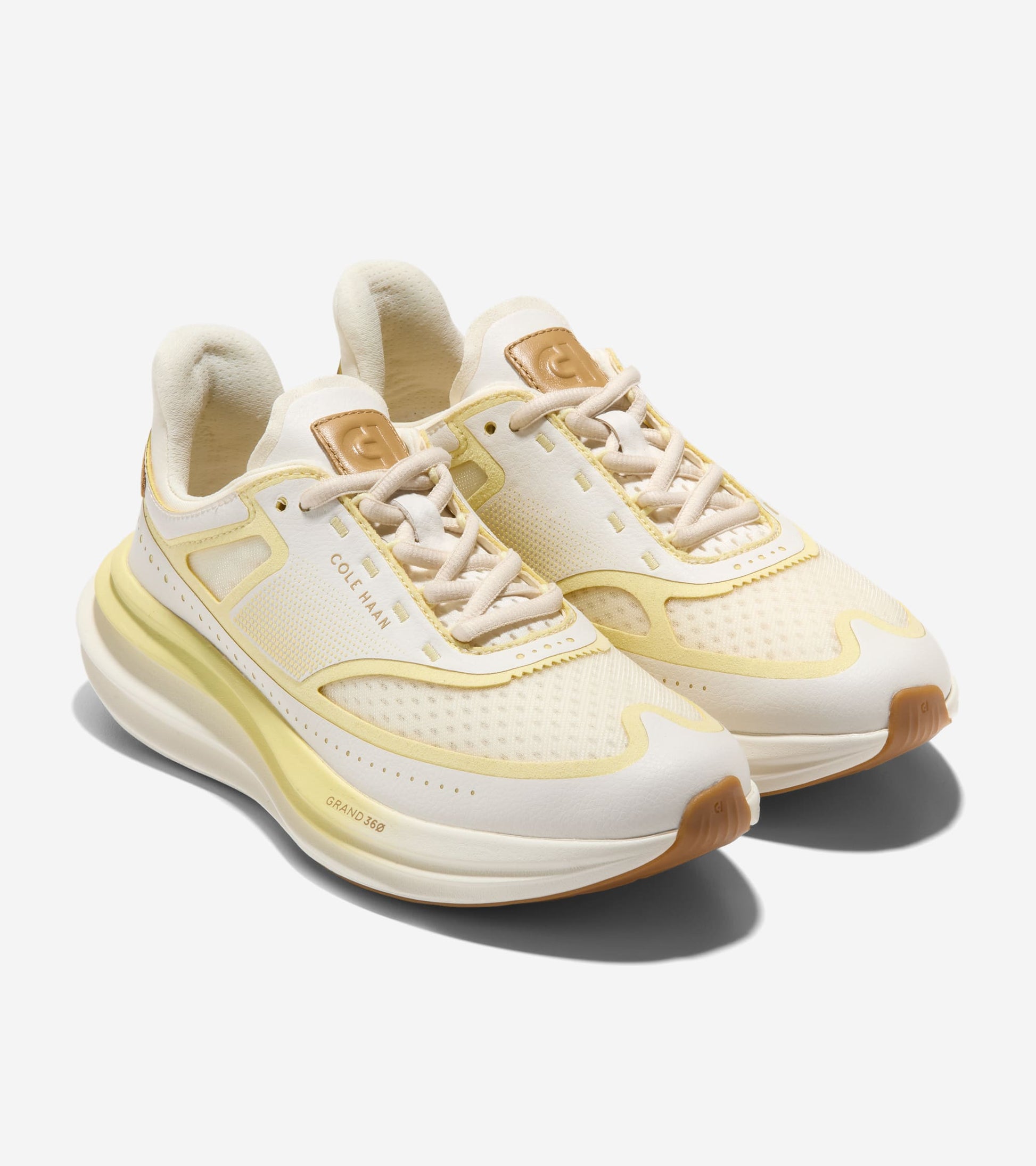 Women's ØriginalGrand Quadstar Running Shoe-Powder-Wax Yelow-Buckwheat