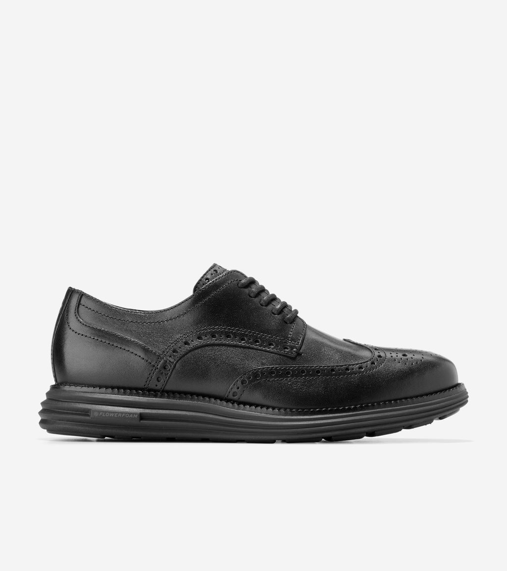 Men's ØriginalGrand Remastered Wingtip Oxfords-Black
