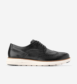 Men's ØriginalGrand Remastered Wingtip Oxfords-Black-Ivory
