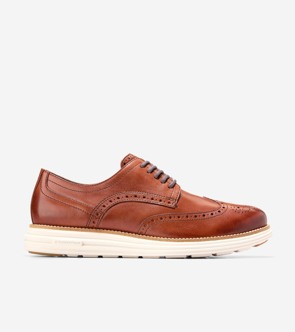 Men's ØriginalGrand Remastered Wingtip Oxfords-Woodbury-Ivory