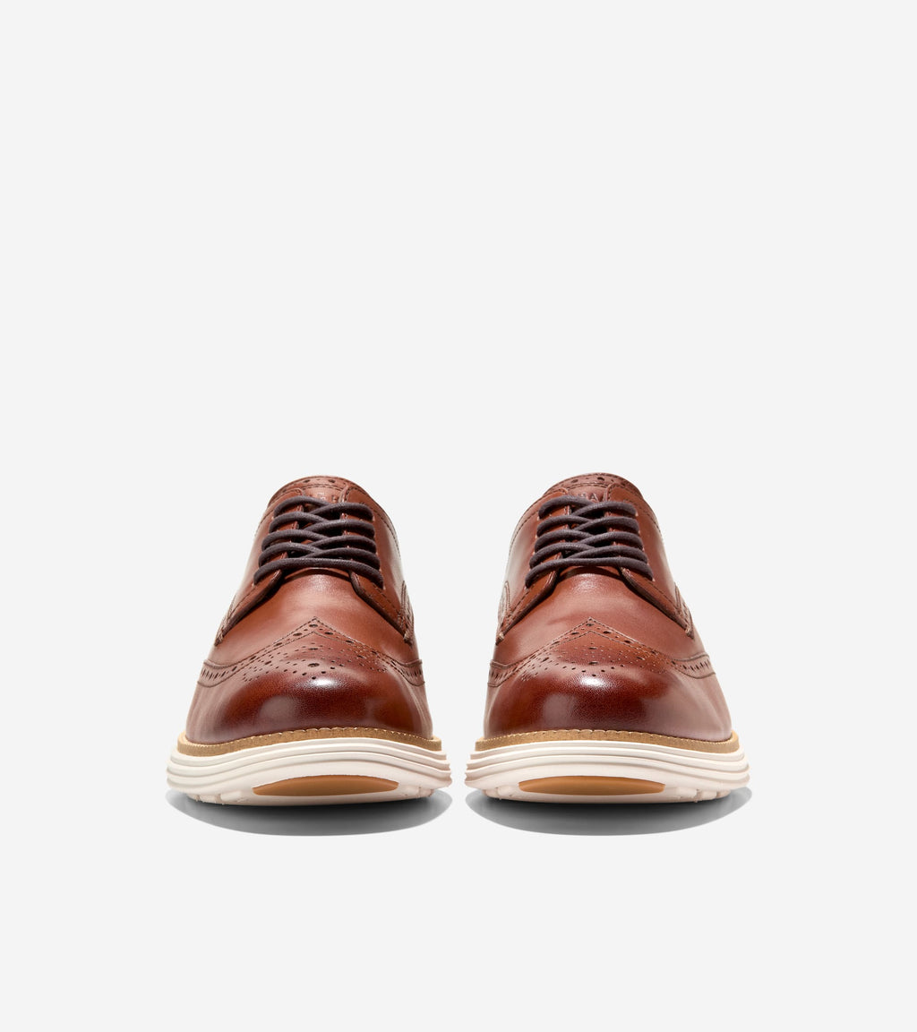 Men's ØriginalGrand Remastered Wingtip Oxfords-Woodbury-Ivory