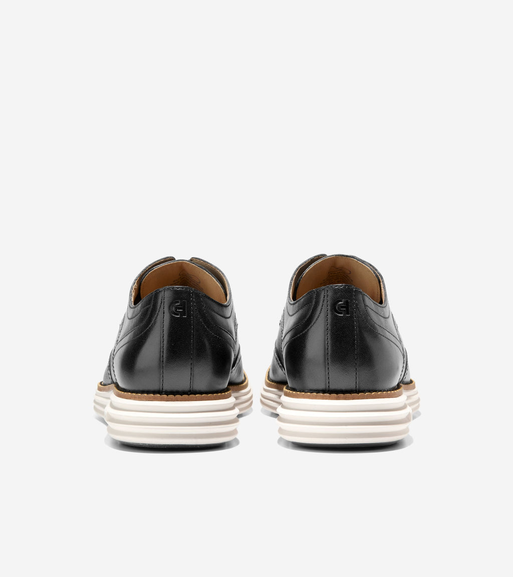 Men's ØriginalGrand Remastered Wingtip Oxfords-Black-Ivory