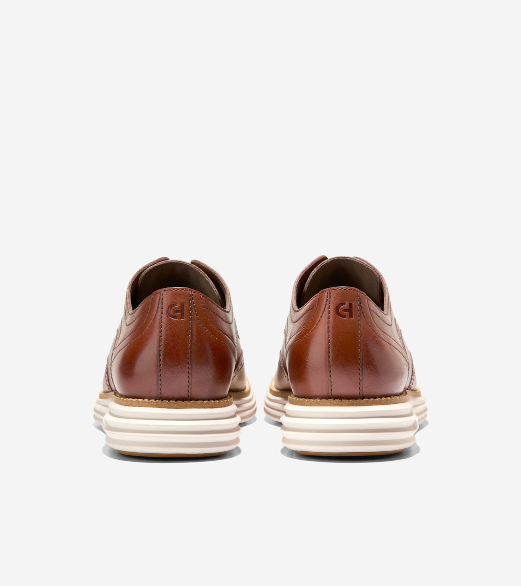 Men's ØriginalGrand Remastered Wingtip Oxfords-Woodbury-Ivory