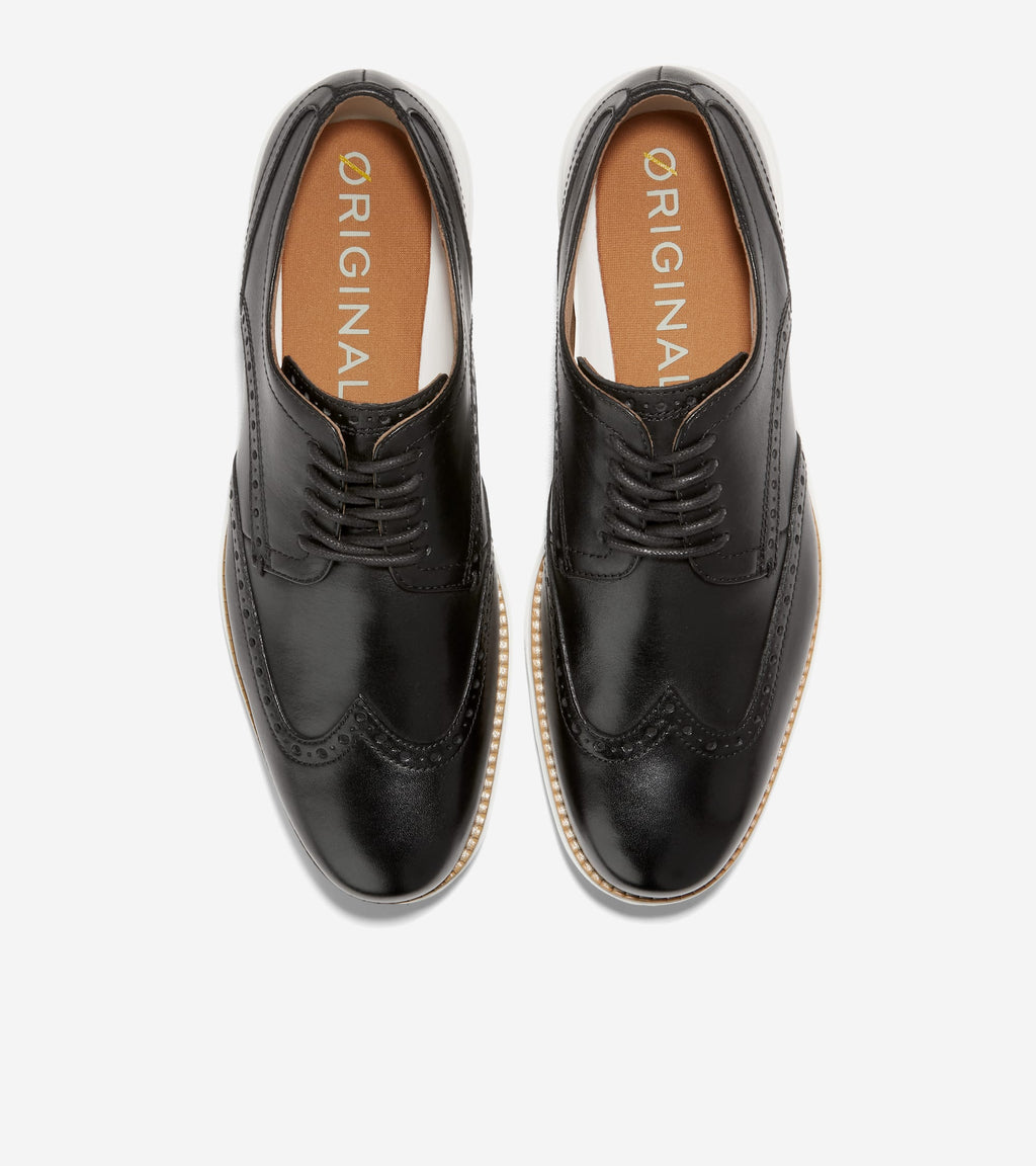 Men's ØriginalGrand Wingtip Oxfords-Black-White