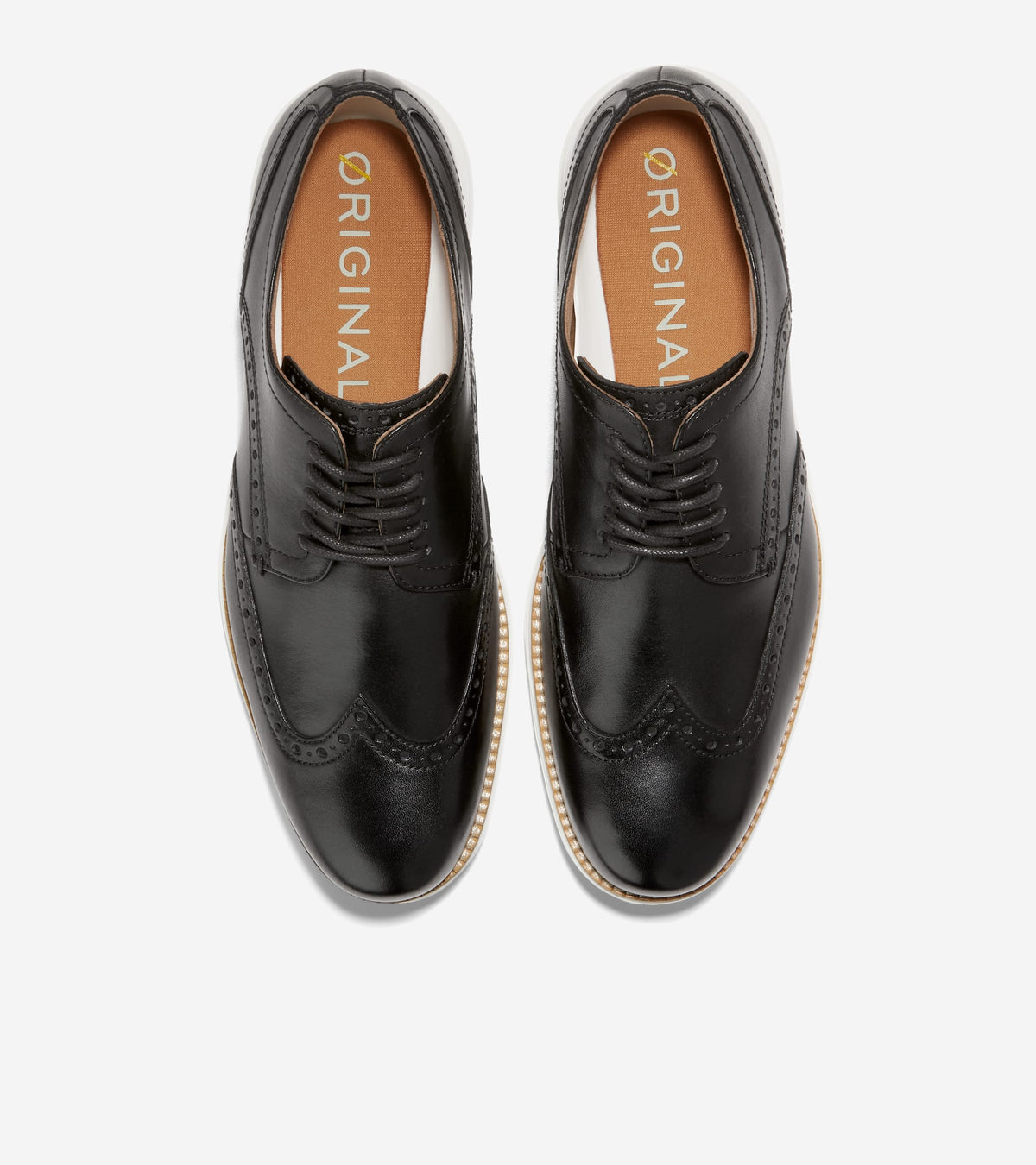 Men's ØriginalGrand Wingtip Oxfords-Black-White