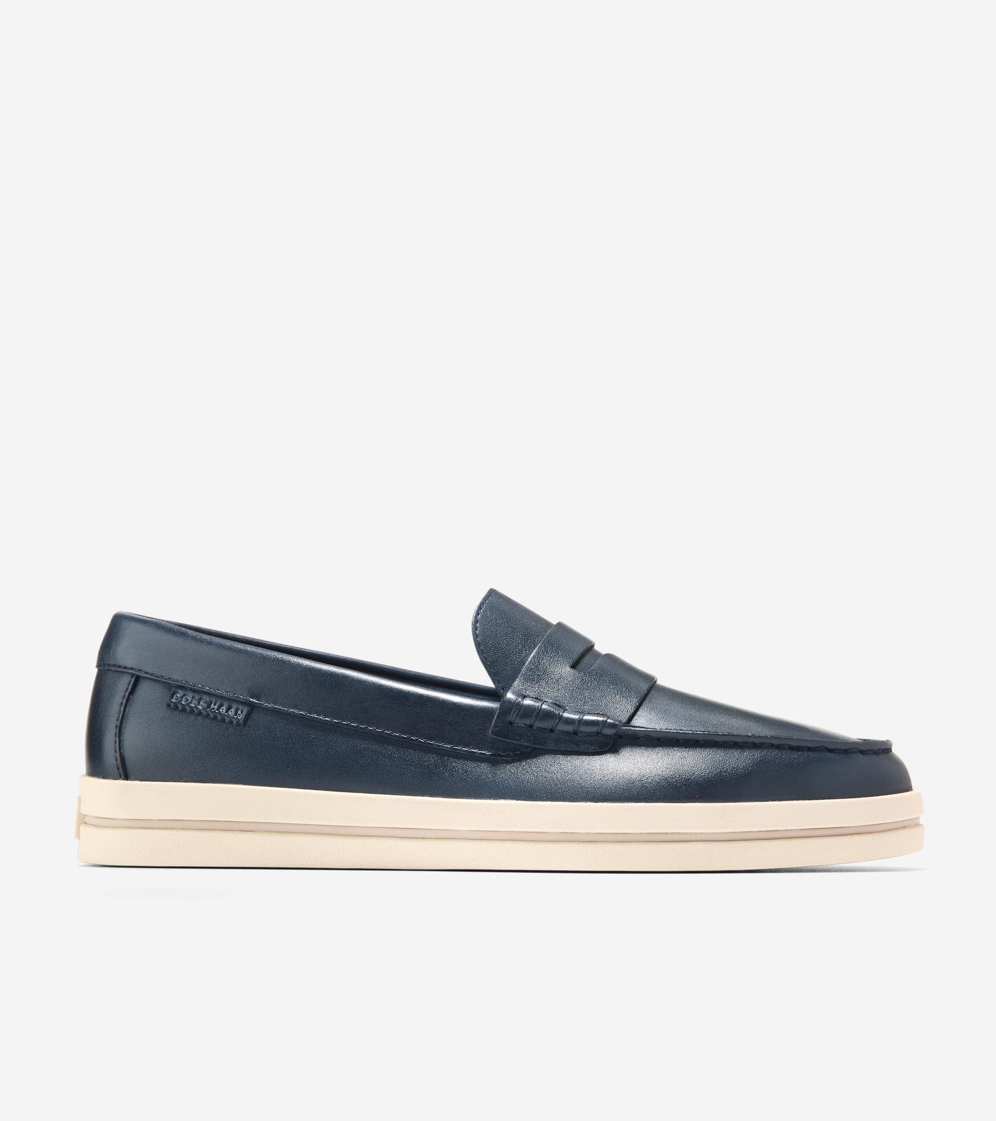 Men's Pinch Long-Weekender Penny Loafers-Navy Blazer-Angora