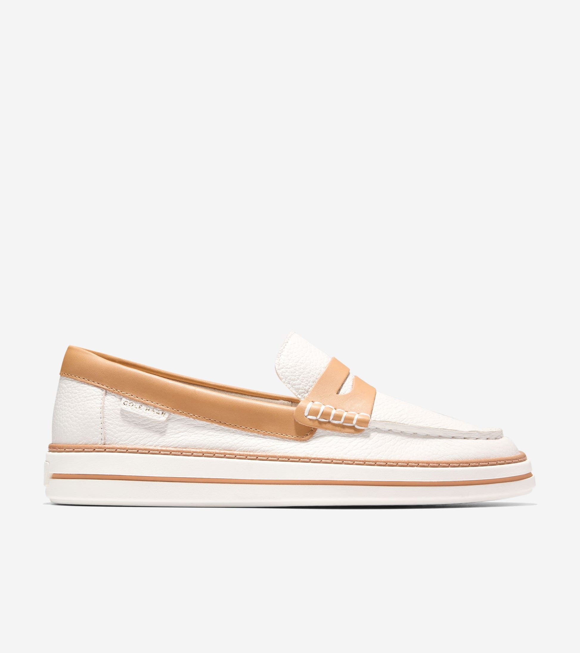 Women's Pinch Long-Weekender Penny Loafers-Powder-Biscuit