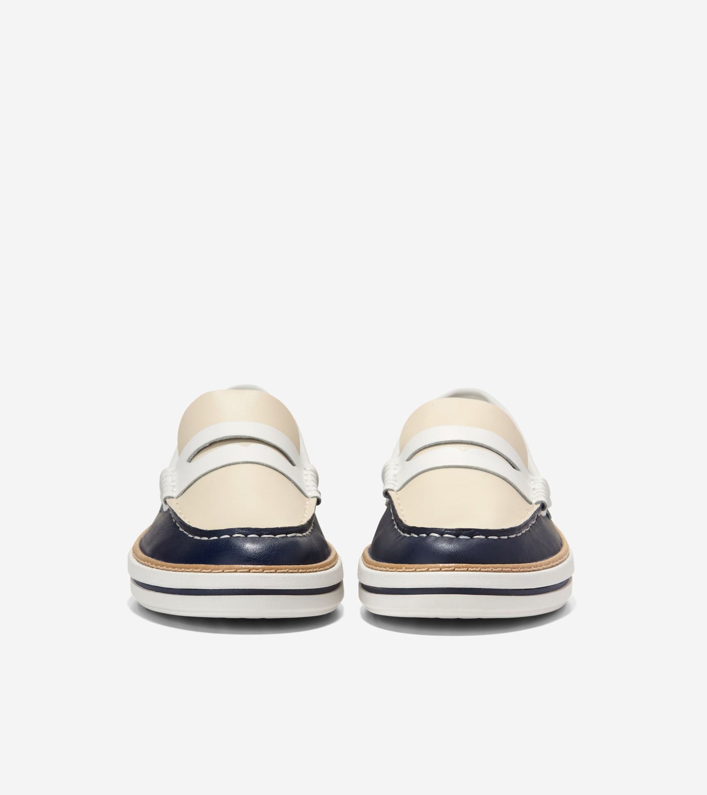 Women's Pinch Long-Weekender Penny Loafers-Midnight Moon-Powder