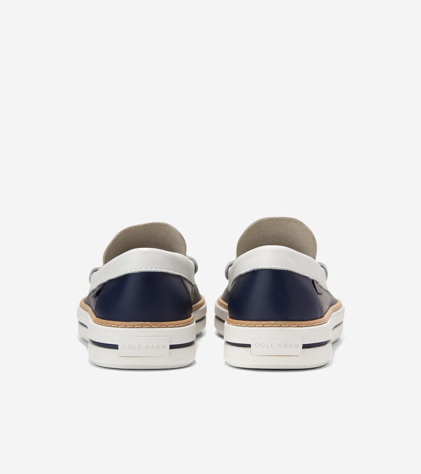 Women's Pinch Long-Weekender Penny Loafers-Midnight Moon-Powder