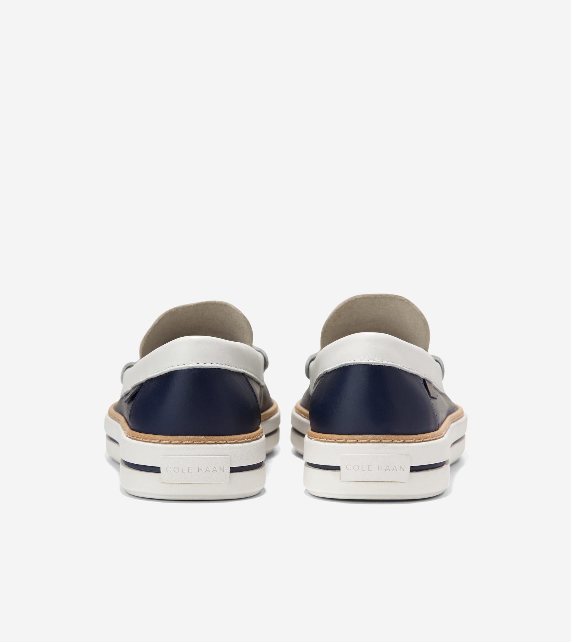 Women's Pinch Long-Weekender Penny Loafers-Midnight Moon-Powder