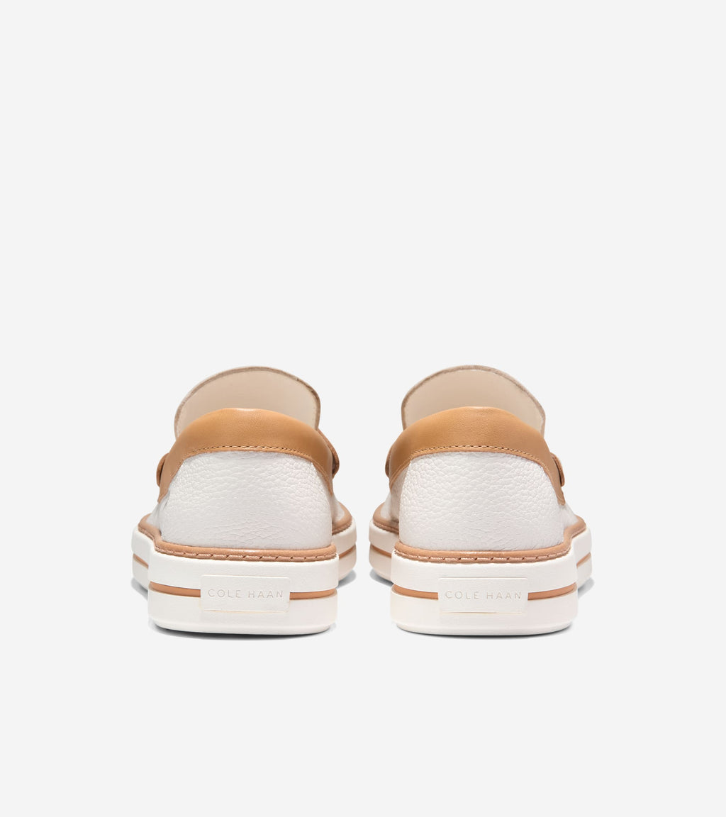 Women's Pinch Long-Weekender Penny Loafers-Powder-Biscuit