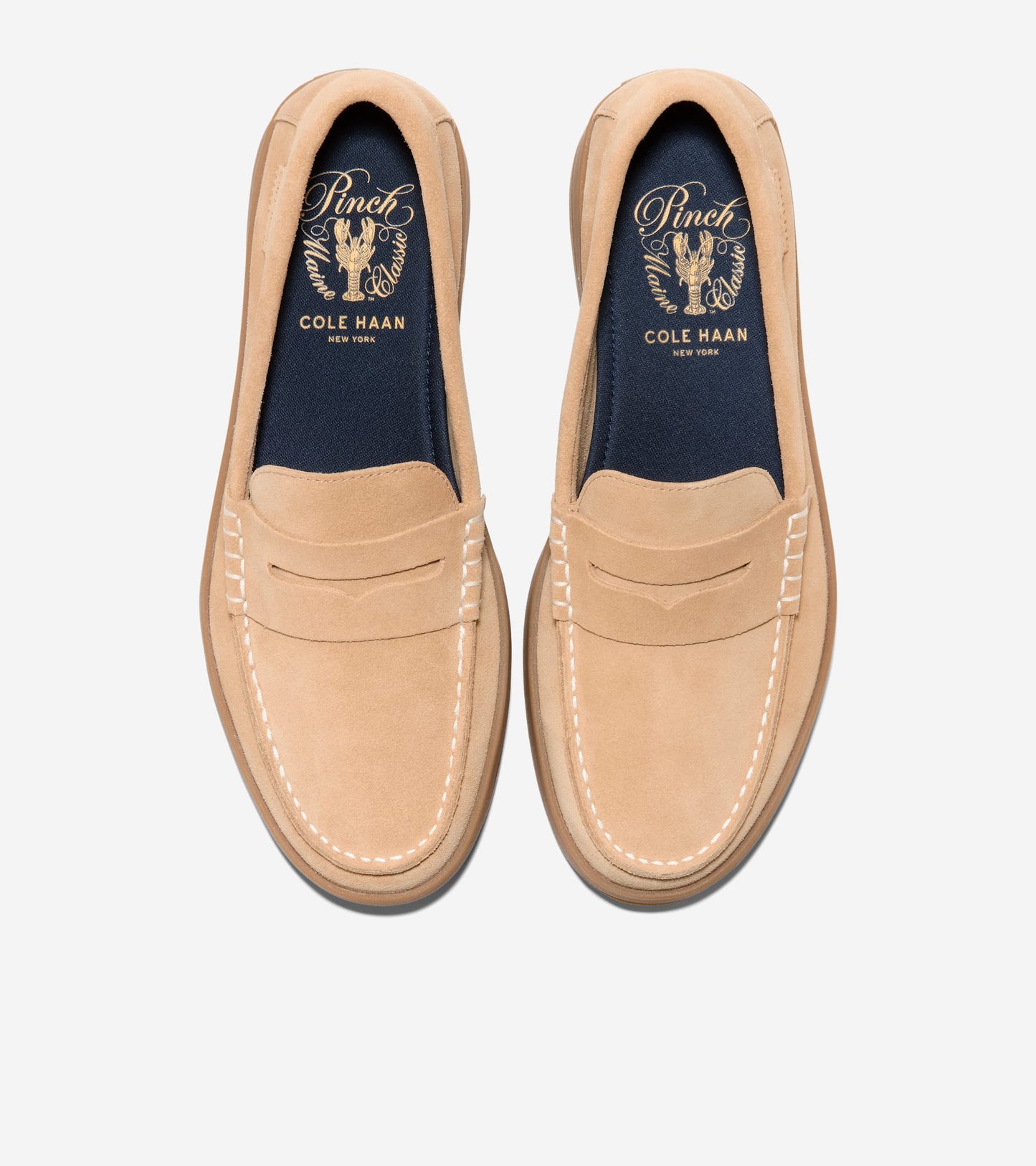 Men's Pinch Long-Weekender Penny Loafers-Buckwheat-Gum
