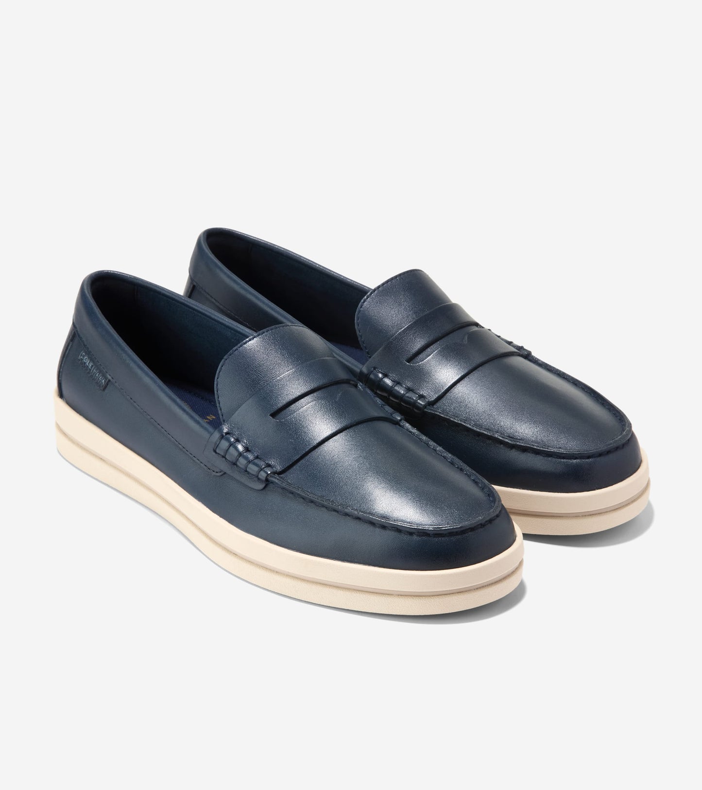 Men's Pinch Long-Weekender Penny Loafers-Navy Blazer-Angora