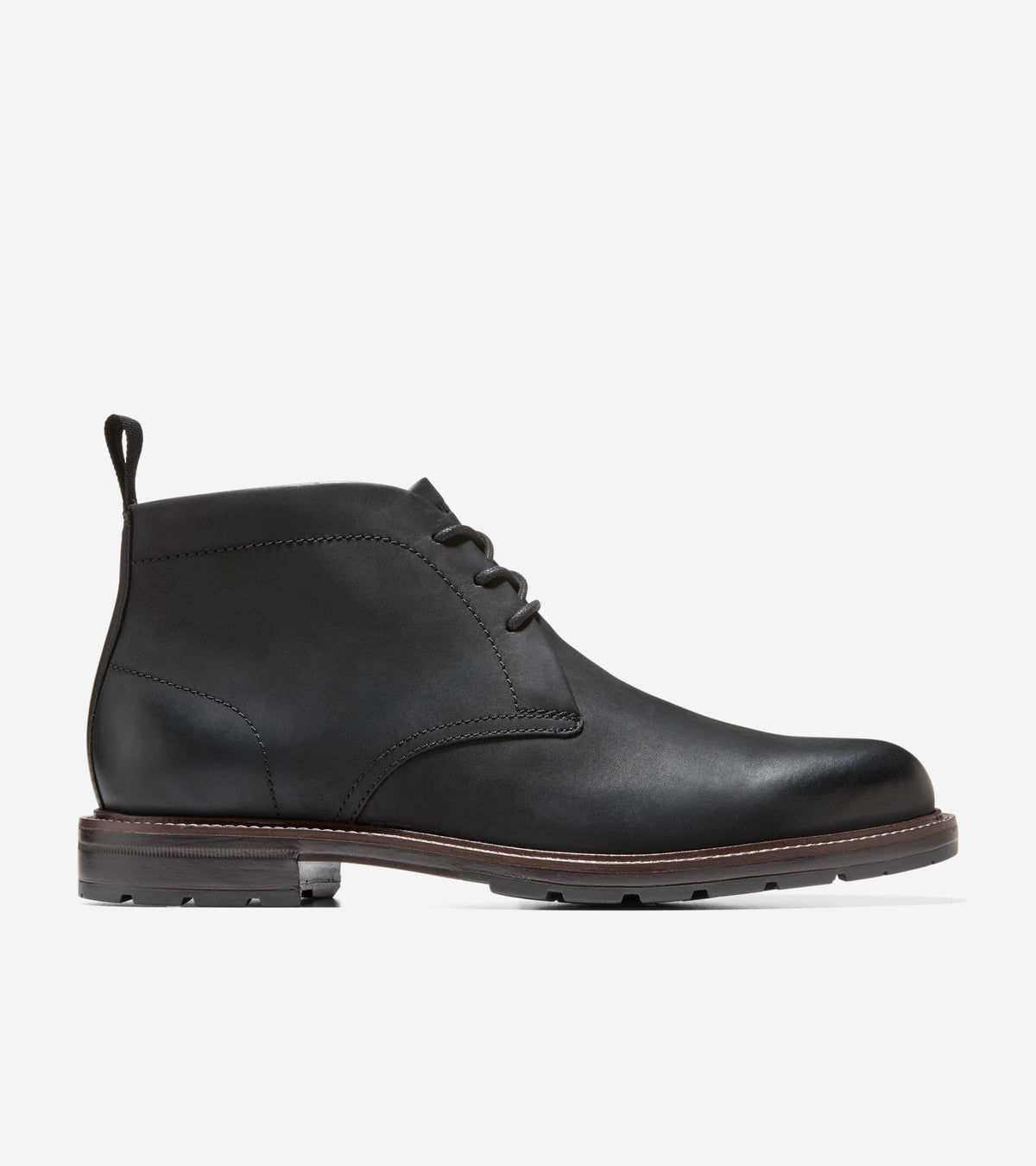 Men's Roundhill Grand Waterproof Chukka Boots-Black-Dark Natural