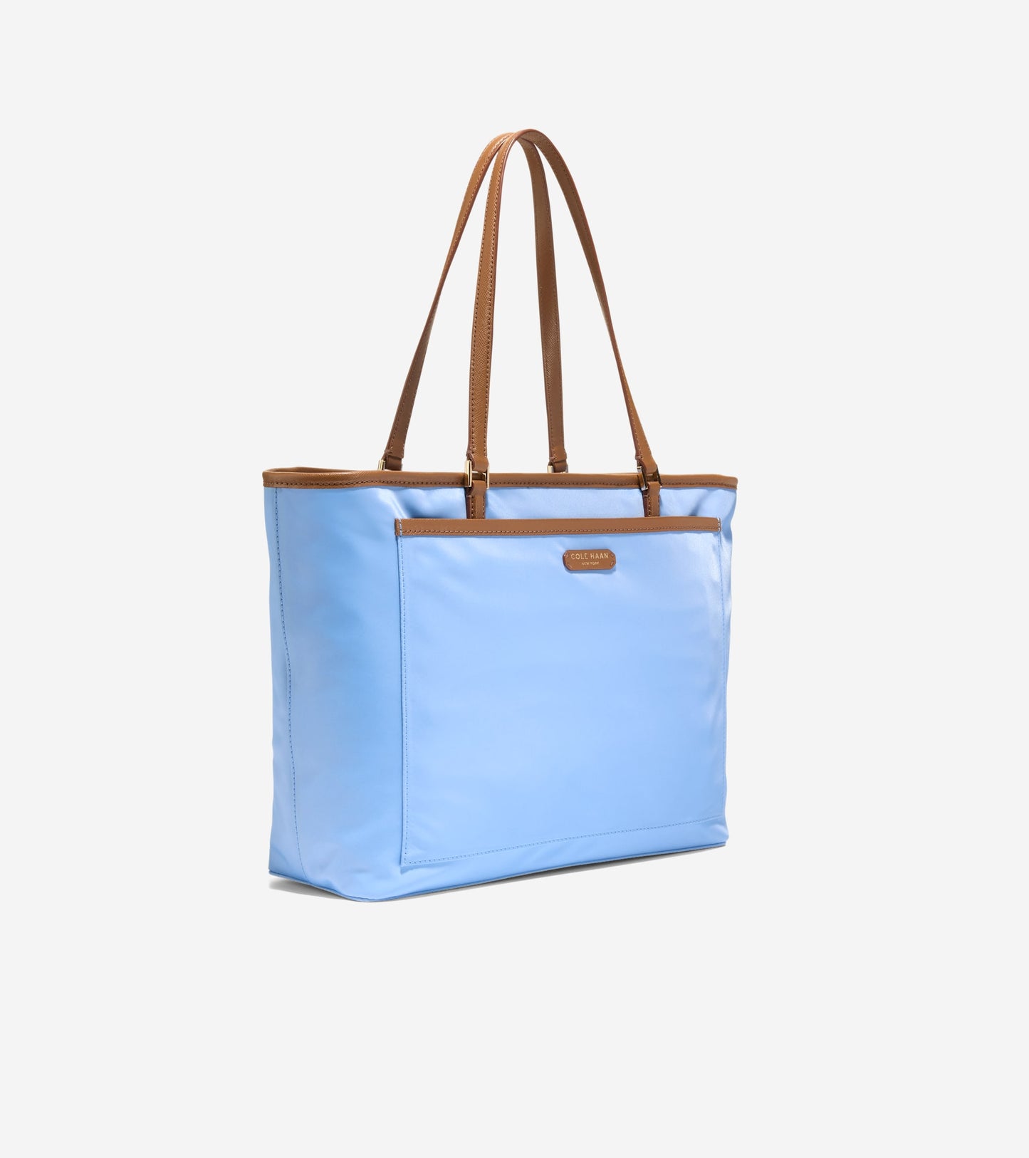 Women's Elyse Nylon Tote Bag-Hydrangea-Golden Honey