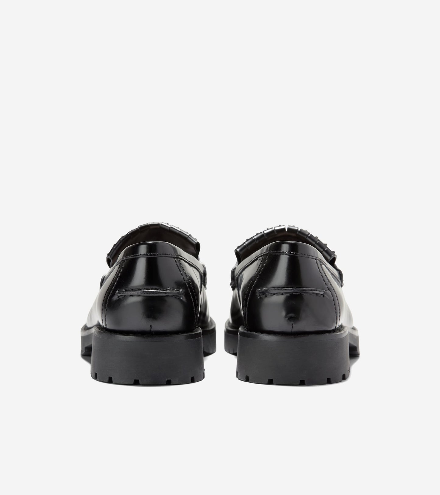 Women's Treena Lug Kiltie Loafers-Black