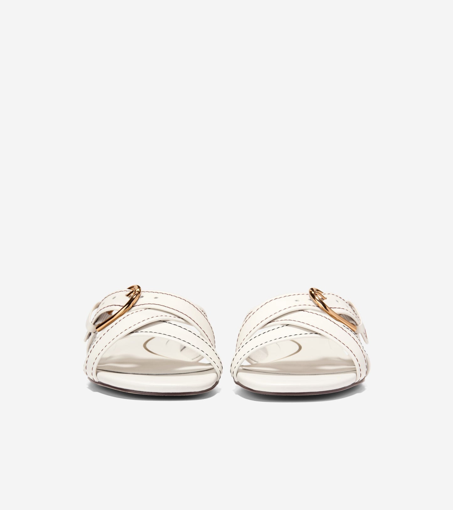 Women's Velma Buckle Slide Sandals-Powder