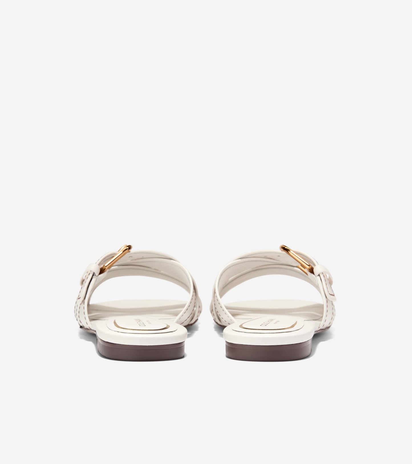 Women's Velma Buckle Slide Sandals-Powder