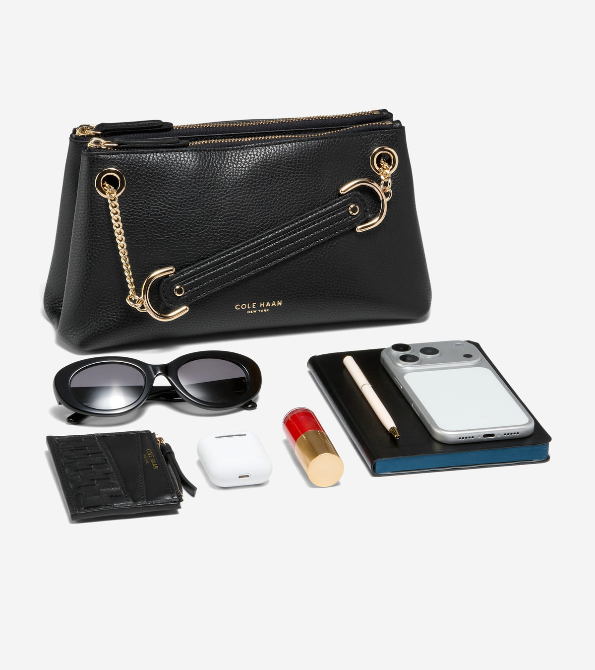 Women's Vivianne Crossbody Bag-Black