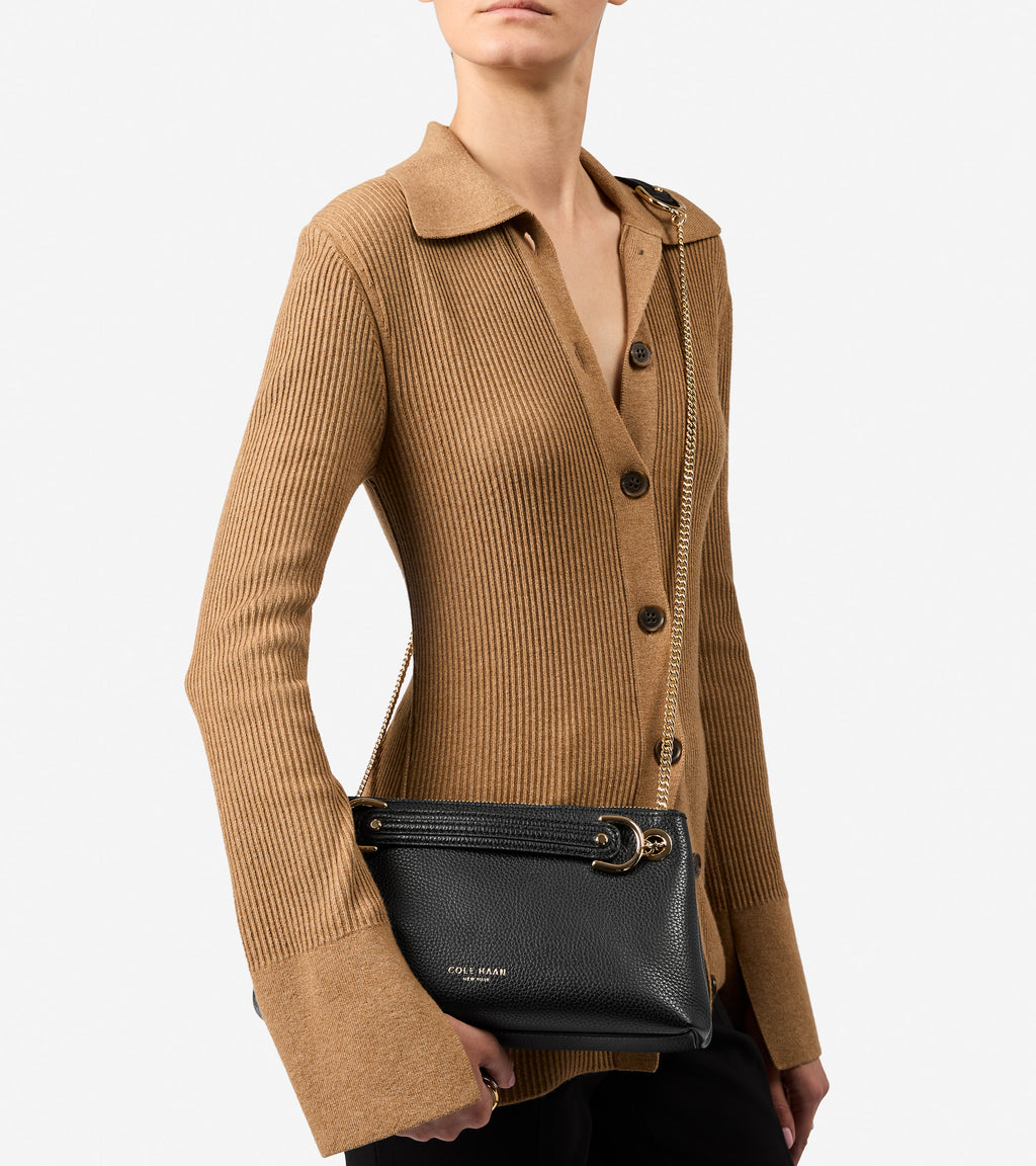 Women's Vivianne Crossbody Bag-Black
