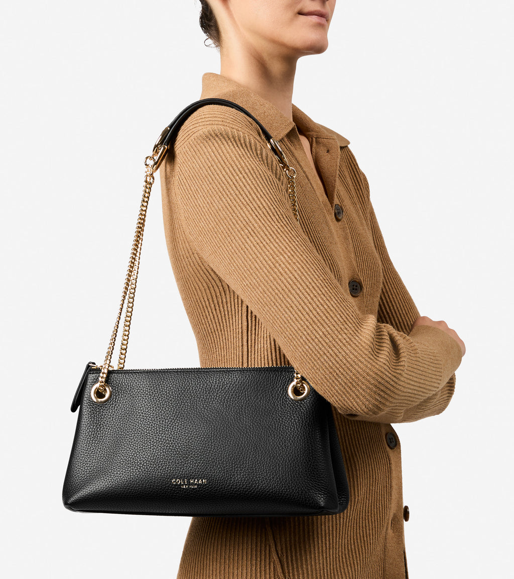 Women's Vivianne Crossbody Bag-Black
