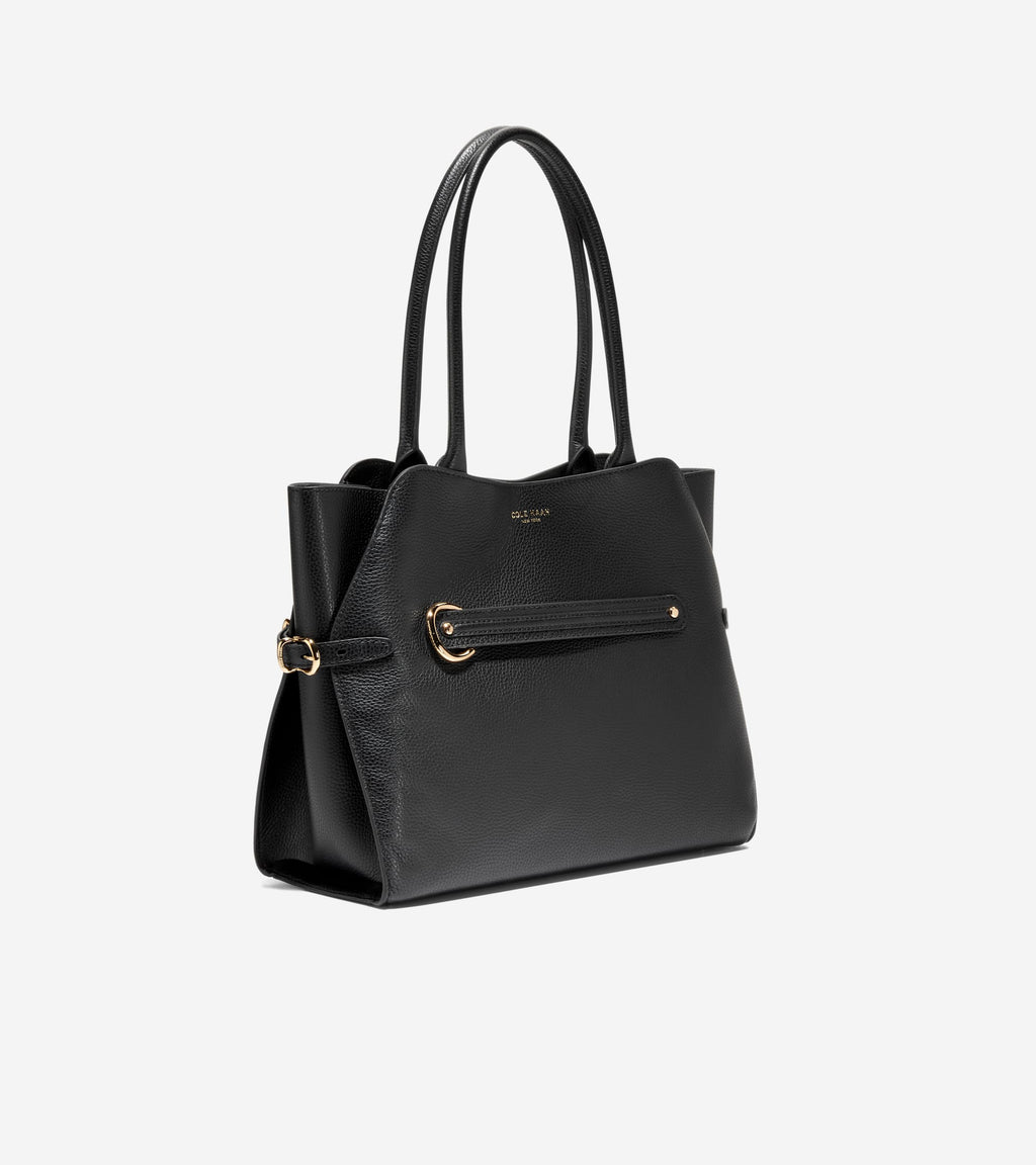 Women's Vivianne Tote Bag-Black