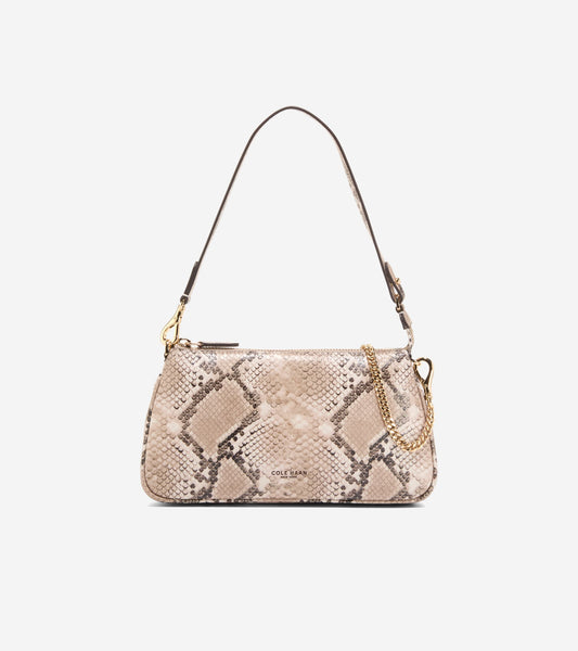 Women's Willa Clutch Pouch-Matte Snake Print