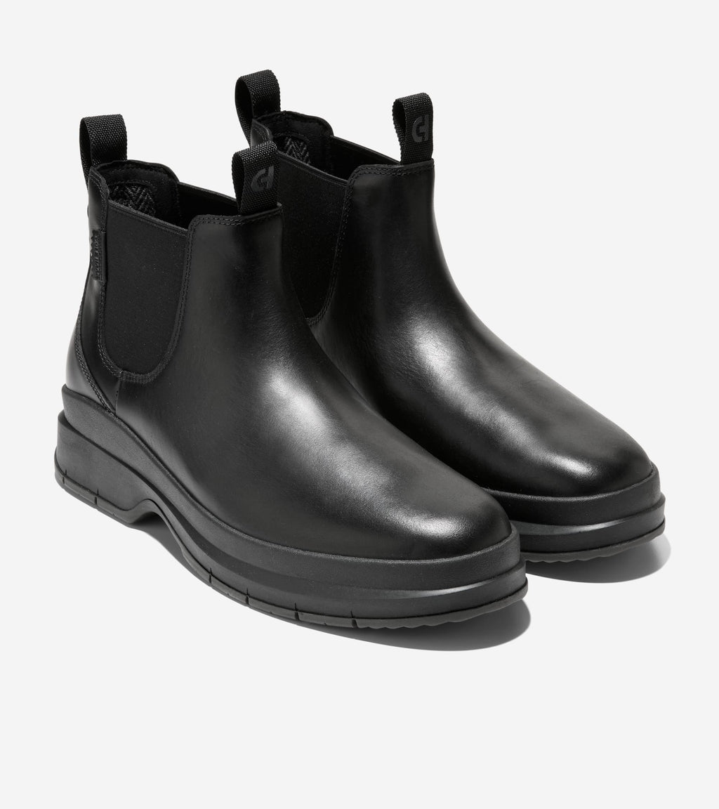 Men's Windham Grand Chelsea Waterproof Boots-Black