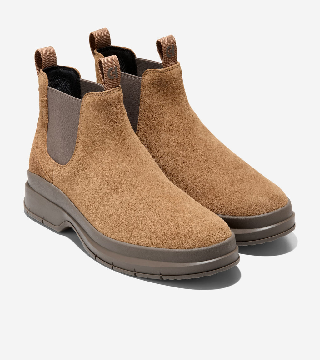 Men's Windham Grand Chelsea Waterproof Boots-Toasted Coconut-Truffle