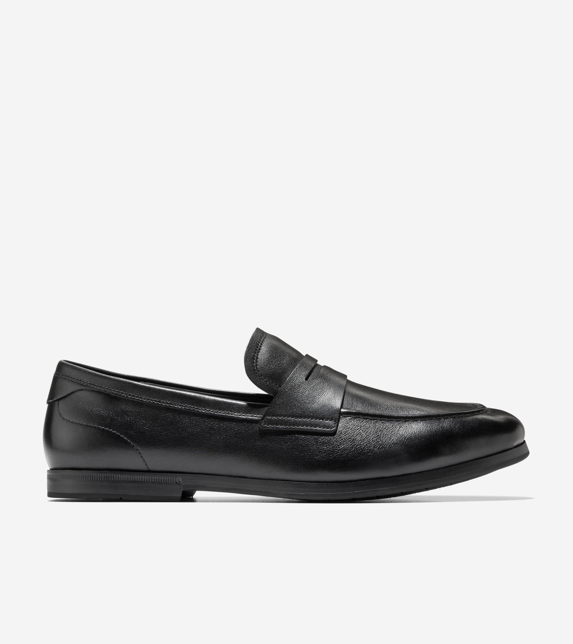 Men's Wyeth Grand Penny Loafers-Black