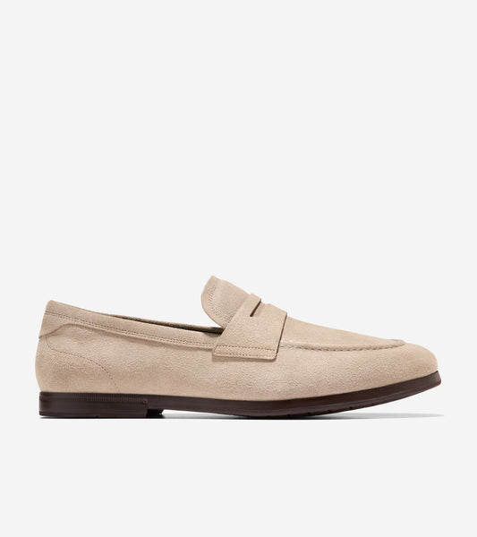 Men's Wyeth Grand Penny Loafers-Dark Latte-Dark Natural