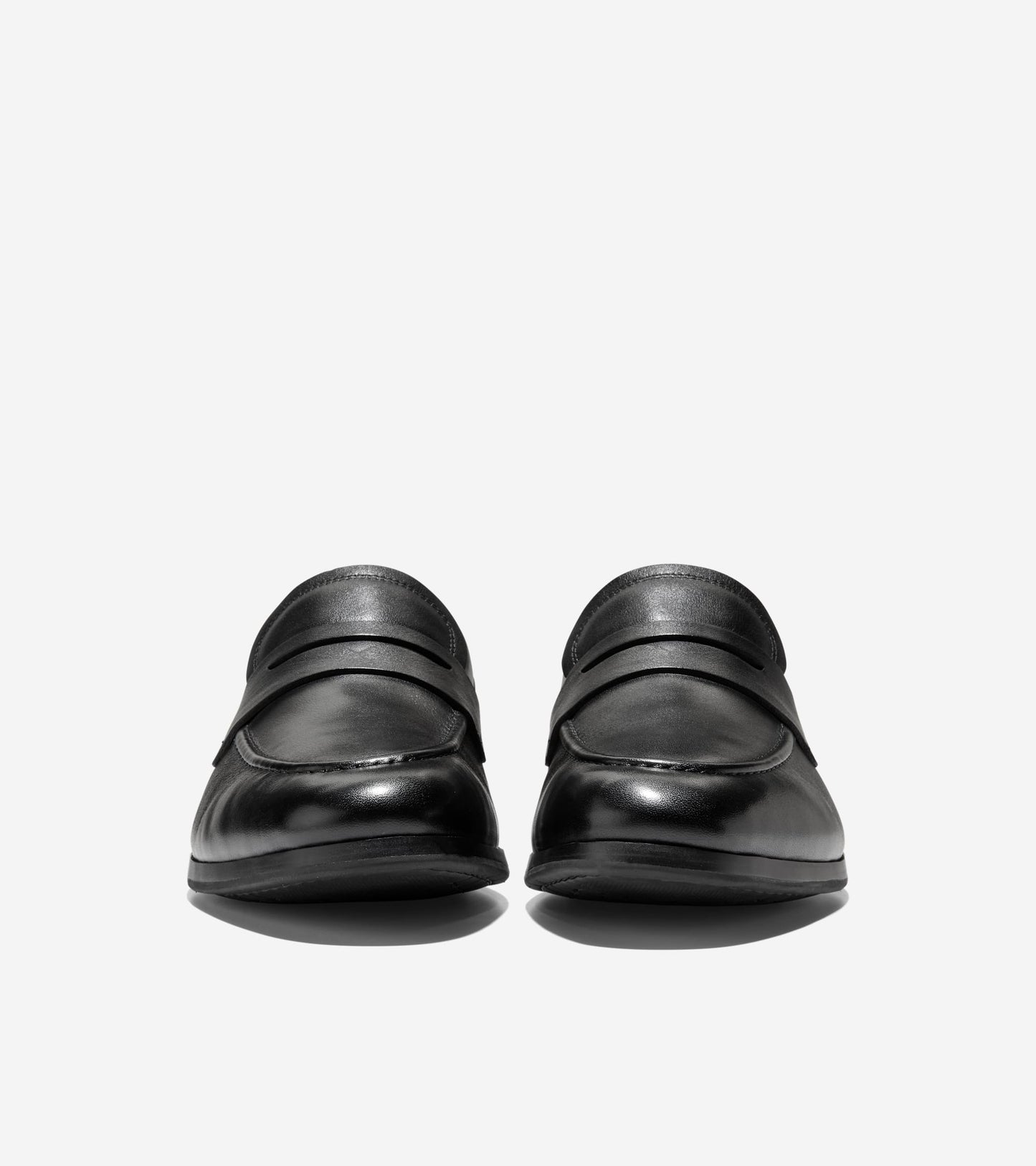 Men's Wyeth Grand Penny Loafers-Black