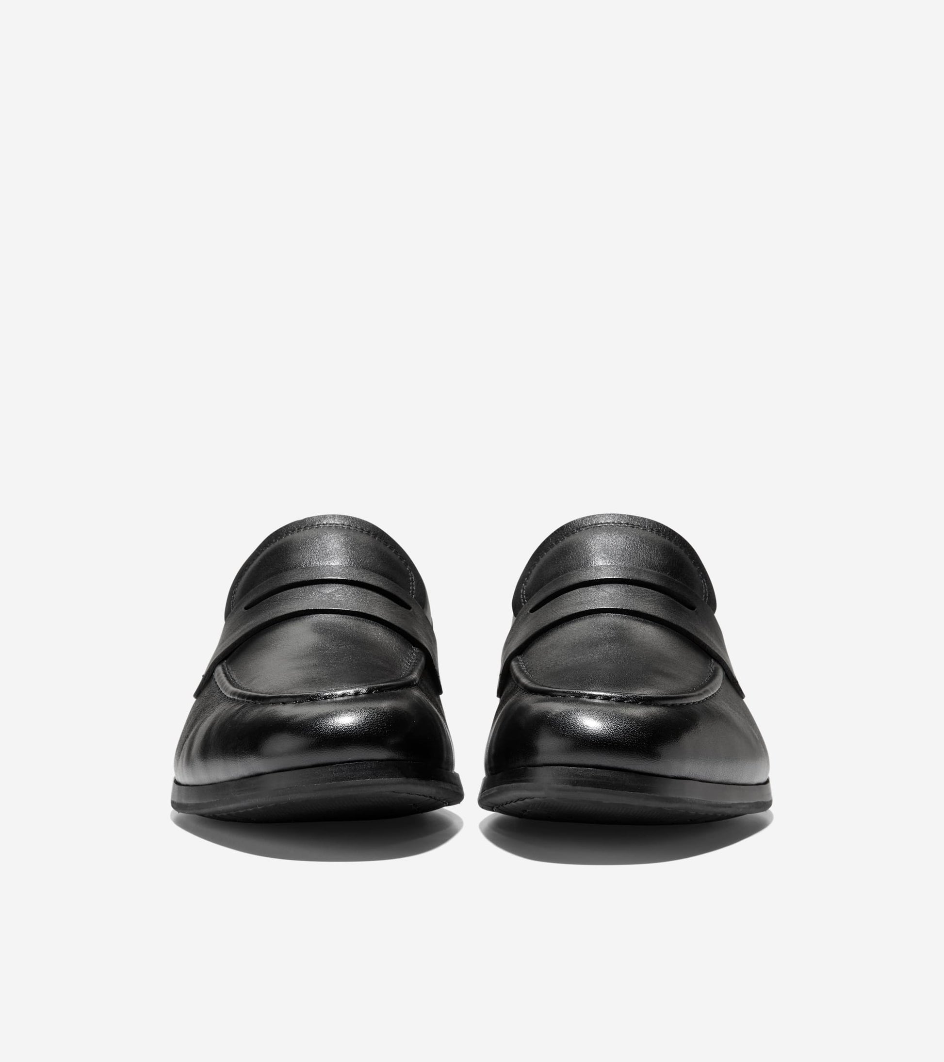 Men's Wyeth Grand Penny Loafers-Black