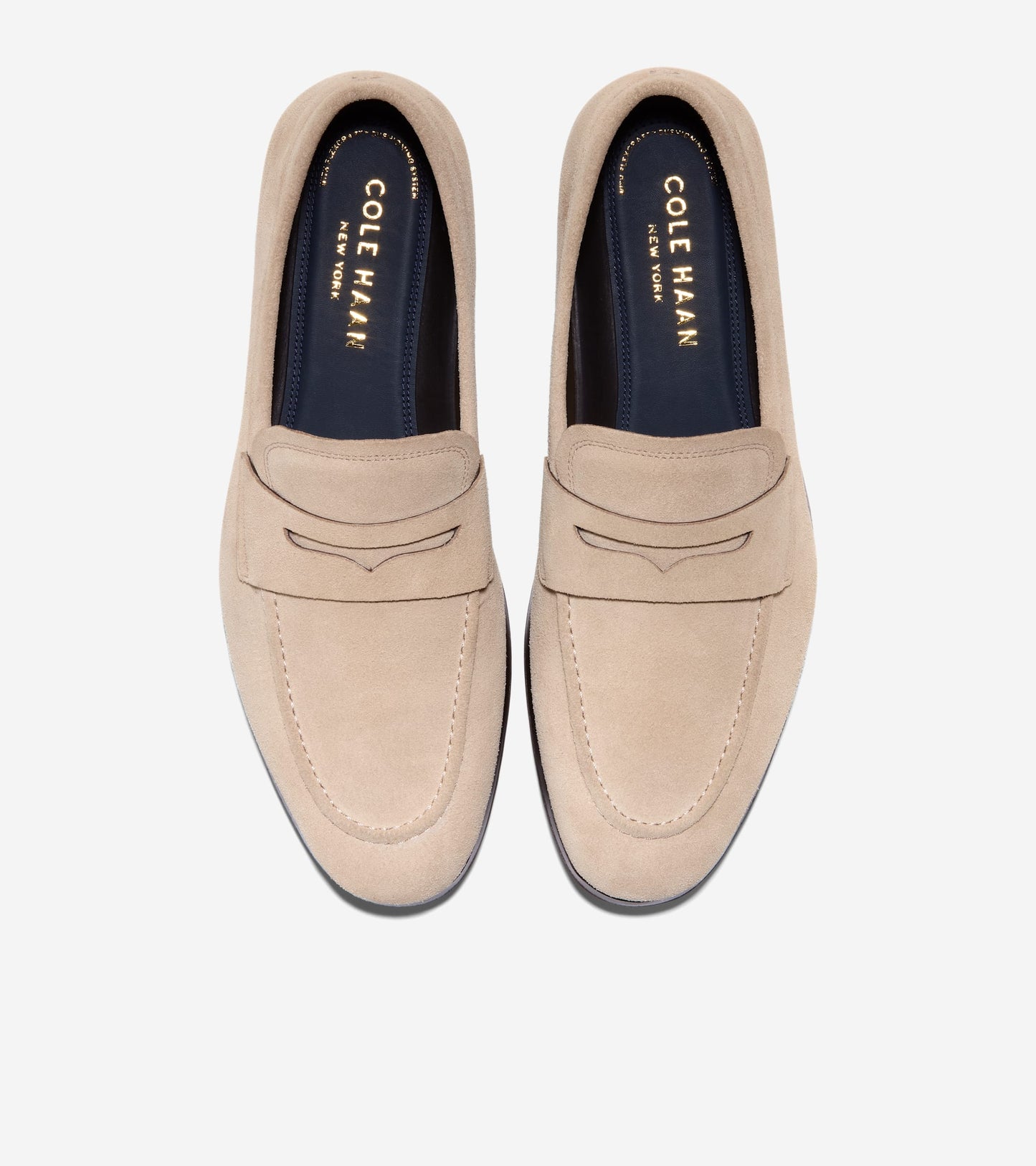 Men's Wyeth Grand Penny Loafers-Dark Latte-Dark Natural