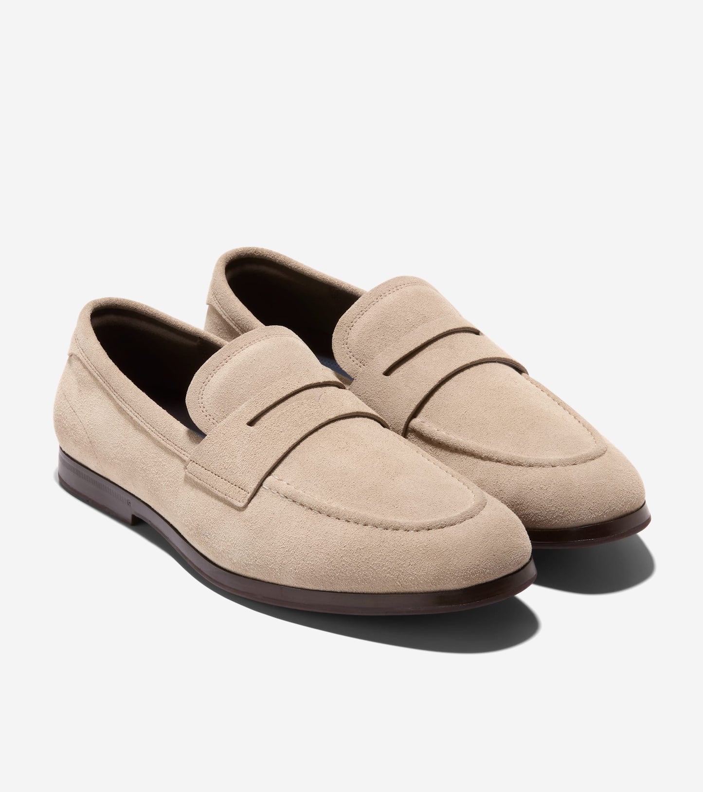 Men's Wyeth Grand Penny Loafers-Dark Latte-Dark Natural
