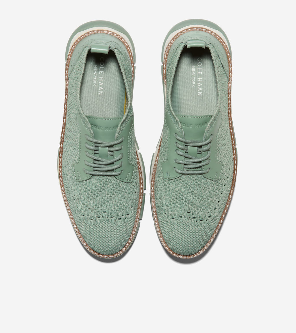 Women's ZERØGRAND Rella Stitchlite™ Oxfords-Lily Pad Heathered